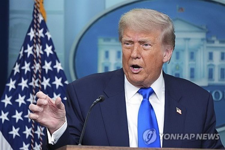 도널드 트럼프 미국 대통령