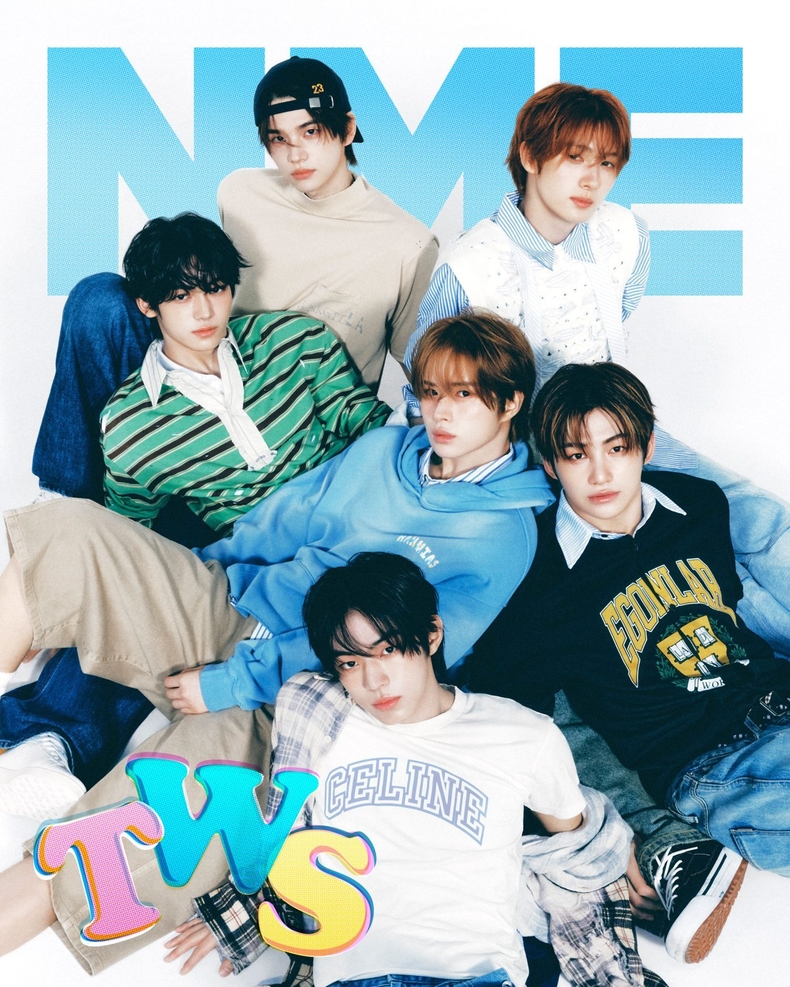 TWS NME 디지털 표지/사진=Yoon Songyi for NME