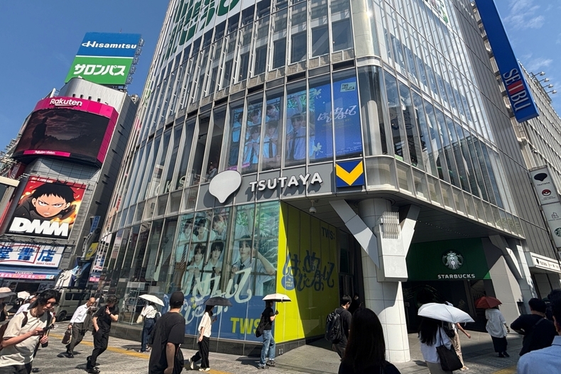 TWS 일본 싱글 발매_시부야 팝업스토어/사진=플레디스 엔터테인먼트