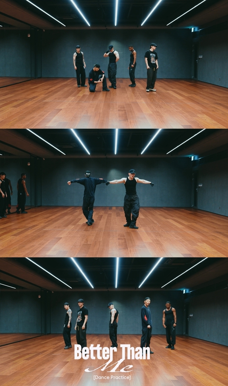 원호 첫 정규 앨범 선공개곡 '베러 댄 미(Better Than Me)' 안무 영상 갈무리/사진=하이라인엔터테인먼트