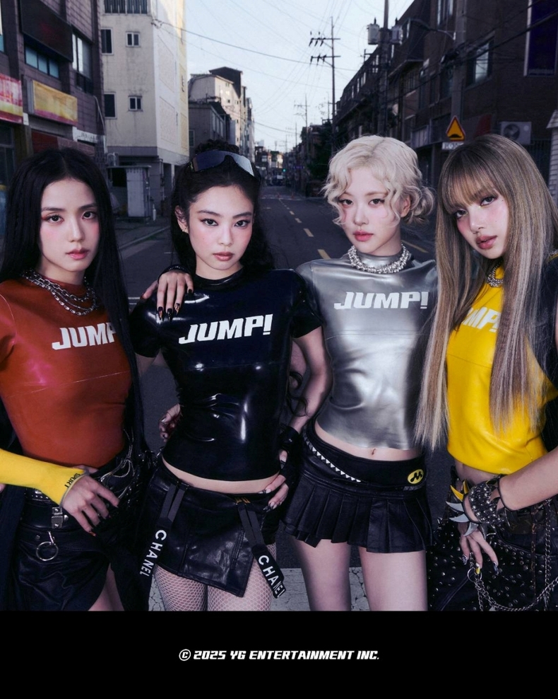 블랙핑크 '뛰어(JUMP)' 비주얼 컷/사진=YG엔터테인먼트