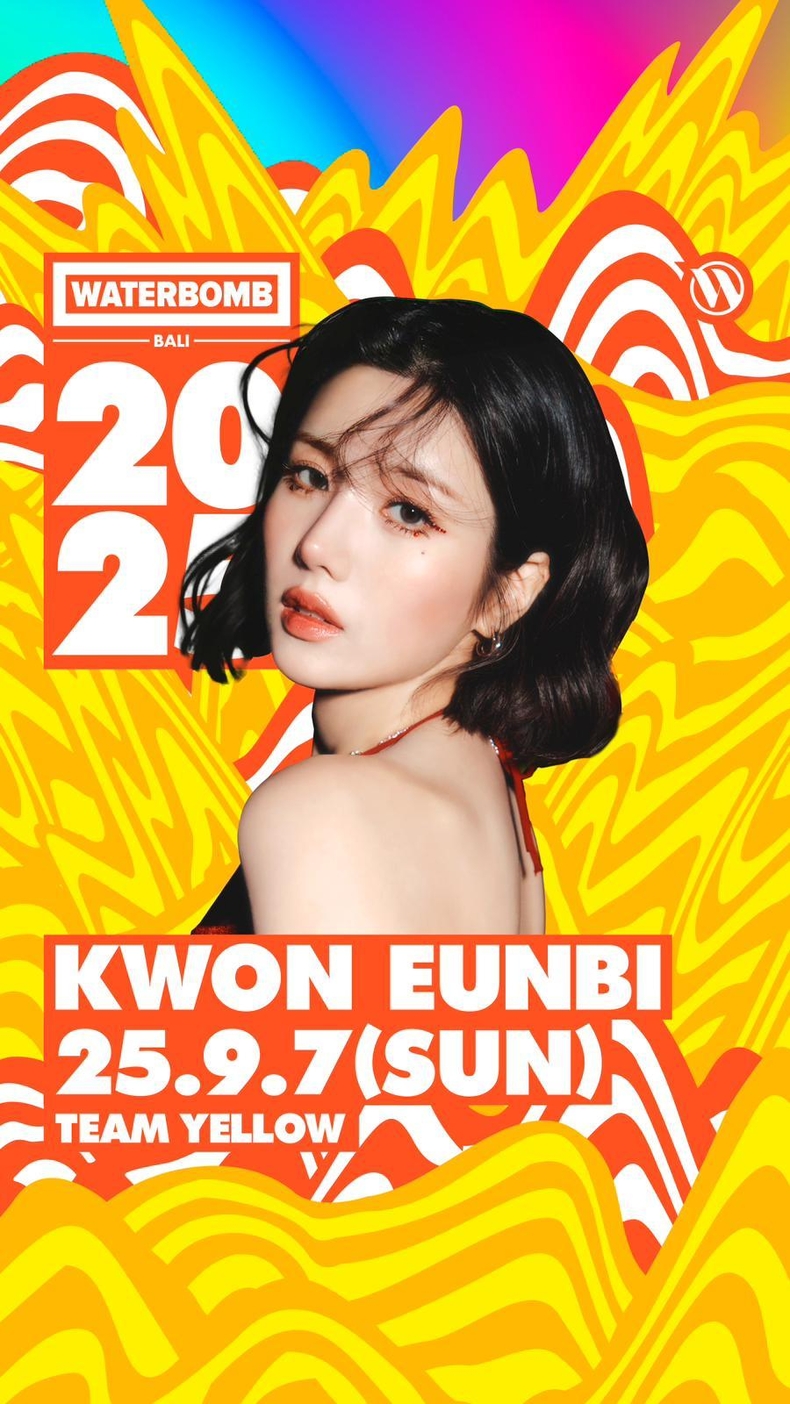 권은비 출연 ‘워터밤 발리 2025’ 포스터/사진=WAAO엔터테인먼트
