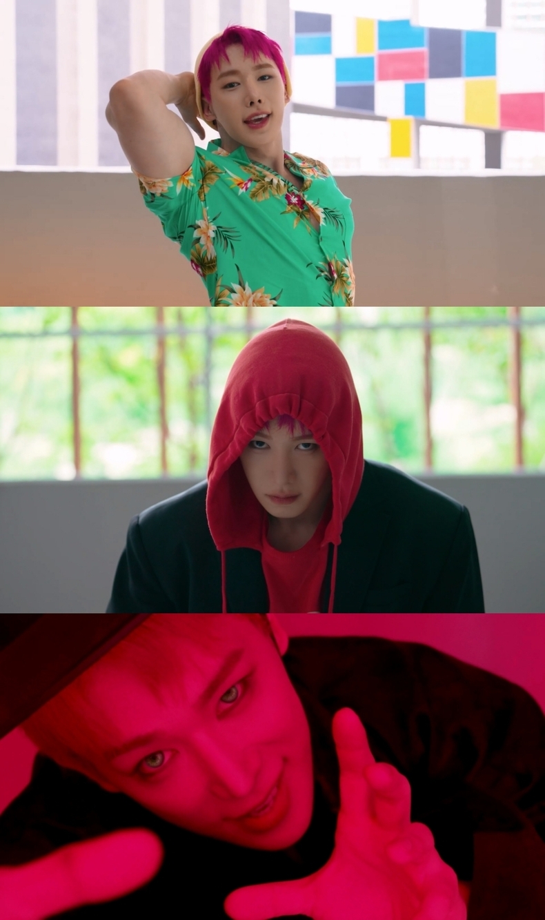 원호(WONHO) 사자보이즈(Saja Boys) 커버 영상 공개/사진=하이라인엔터테인먼트