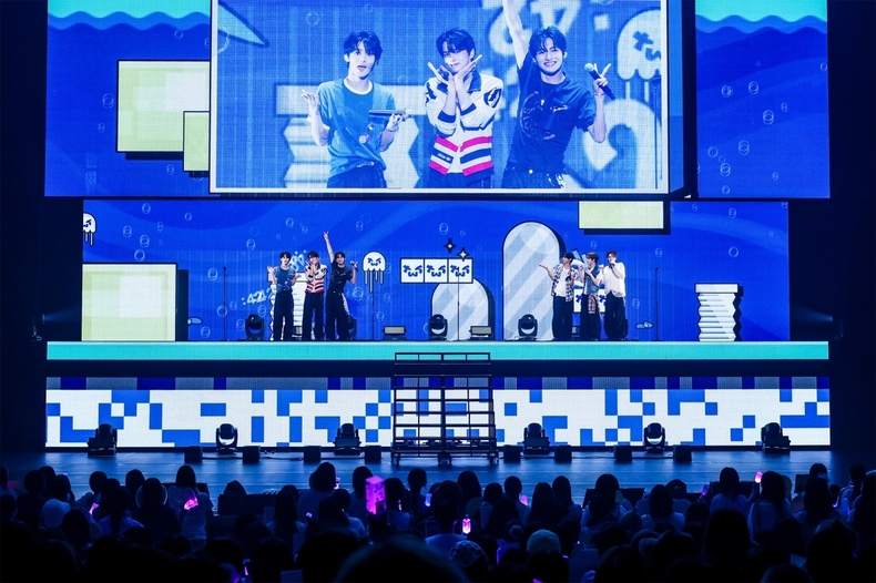 TWS 일본 투어 히로시마 공연 모습/사진=플레디스 엔터테인먼트