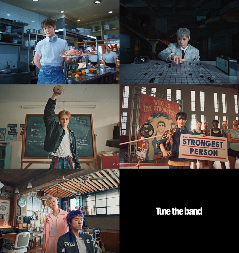 WayV 일곱 번째 미니앨범 'BIG BANDS' 트레일러 캡처/사진=SM엔터테인먼트