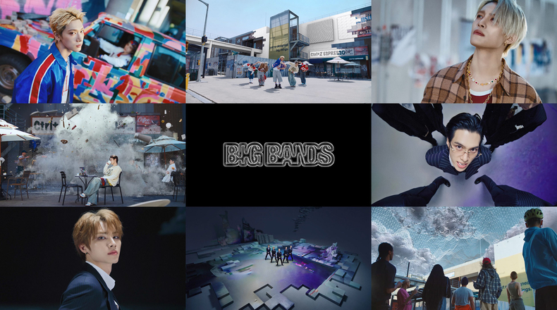 WayV 일곱 번째 미니앨범 타이틀 곡 'BIG BANDS' 뮤직비디오 티저 캡처/사진=SM엔터테인먼트