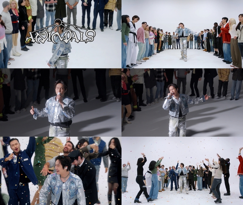 온유 'ANIMALS' 라이브 비디오 갈무리/사진=그리핀엔터테인먼트