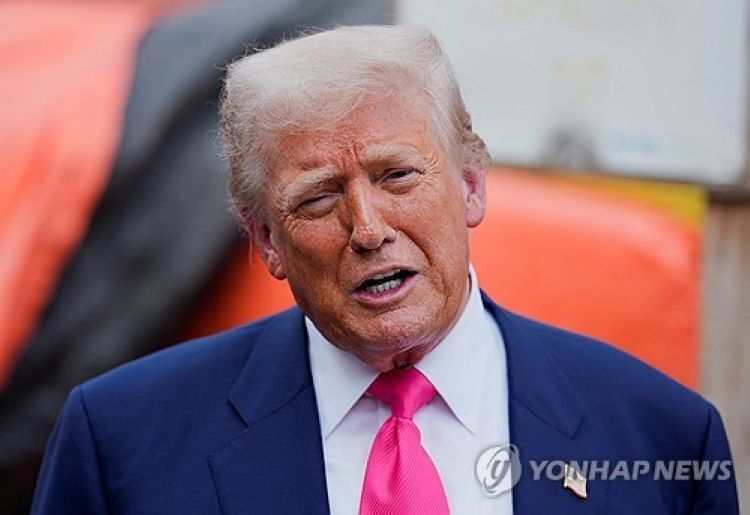 도널드 트럼프 미국 대통령