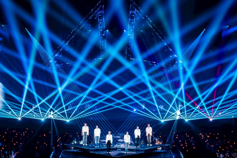 라이즈 첫 월드 투어 'RIIZING LOUD' 사이타마 공연 모습(ⓒ 田中聖太郎写真事務所)