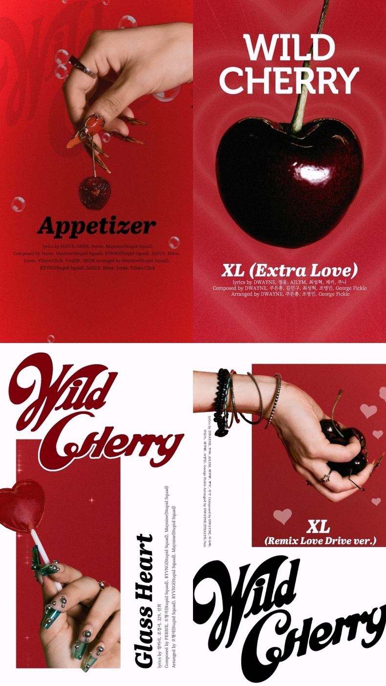 아이칠린 네 번째 미니 앨범 '와일드 체리(WILD CHERRY)' 하이라이트 메들리 공개/사진=케이엠이엔티