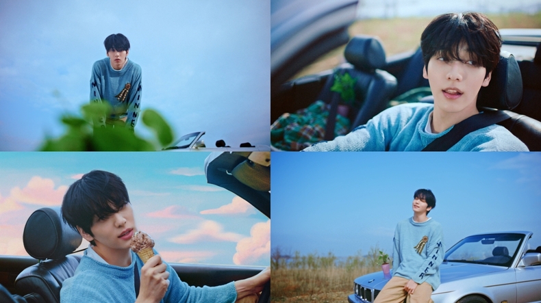 투모로우바이투게더 수빈 'Sunday Driver' MV 캡처/사진=빅히트 뮤직
