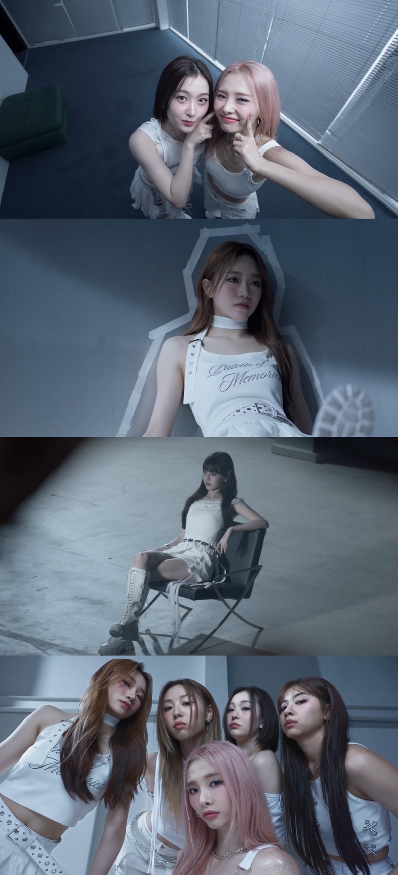 퀸즈아이, 첫 미니앨범 ‘PRISM EP.01’ 무드 필름 갈무리/사진=빅엔터테인먼트