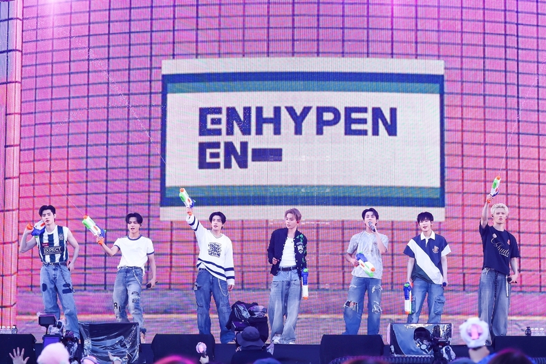 엔하이픈 'WALK THE LINE IN JAPAN -SUMMER EDITION-' 오사카/사진=빌리프랩