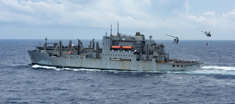 HD현대중공업이 MRO 진행할 미 해군 7함대 소속 ‘USNS 앨런 셰퍼드’함(사진=미 해상수송사령부)