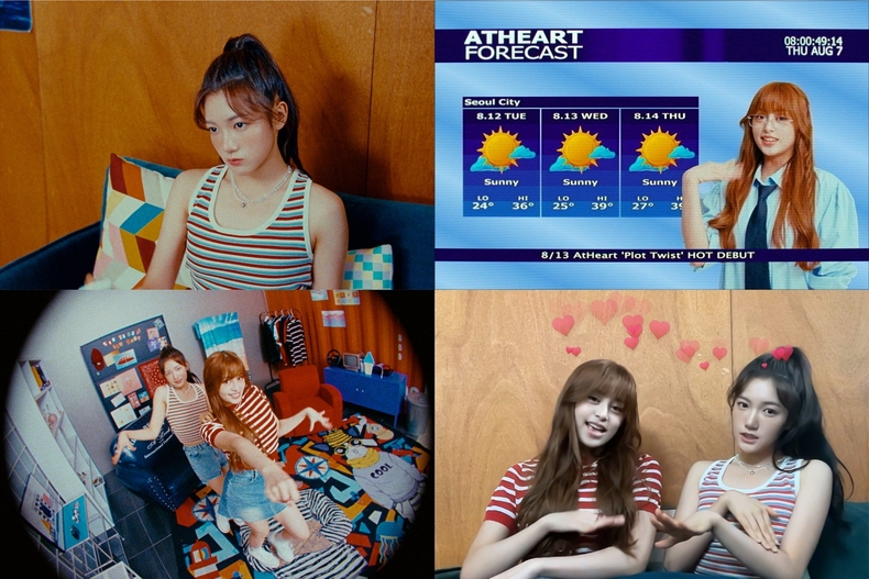 앳하트 서현X케이틀린 'Ice Cream' 커버 비디오 갈무리/사진=타이탄 콘텐츠