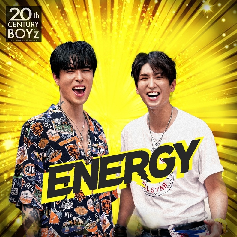 20세기보이즈 'ENERGY' 커버/사진=타키엘 레코즈
