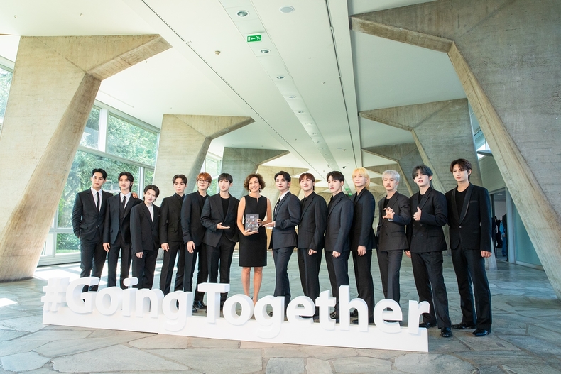 ‘유네스코 친선대사’ 세븐틴, 세계 청년의 날 맞아 또 한번 기부/사진=플레디스 엔터테인먼트