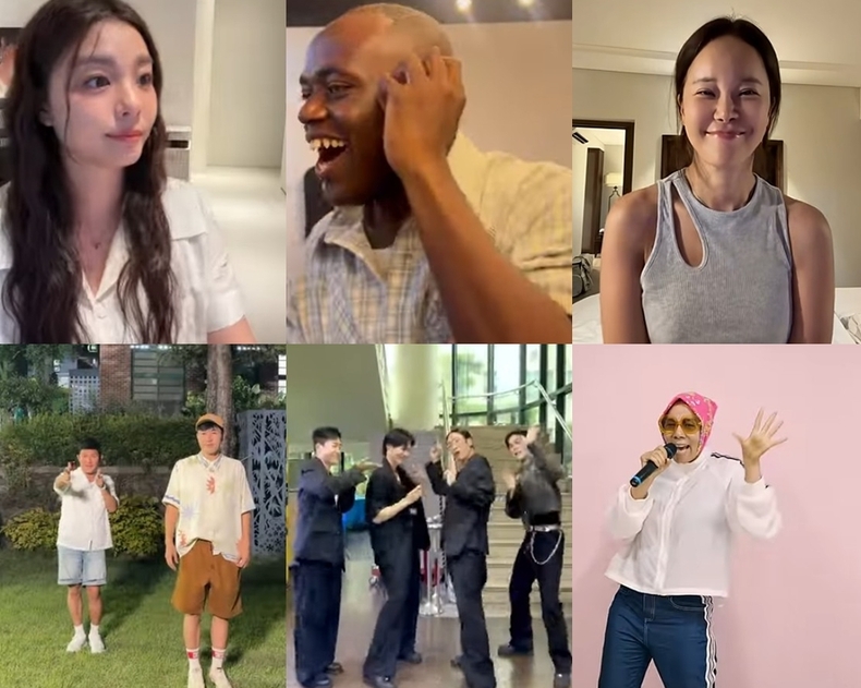 코요태 ‘콜미’ 챌린지 열풍/사진=코요태 공식 유튜브 채널 캡처