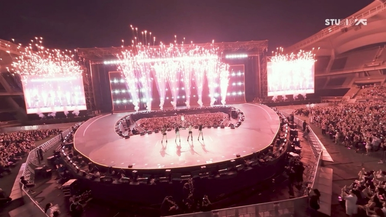 블랙핑크, 고양 콘서트 비하인드 영상 캡처/사진=YG엔터테인먼트