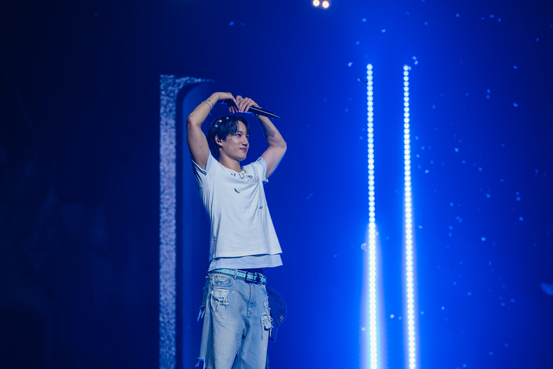 카이 첫 솔로 투어 'KAION' 방콕 콘서트 모습/사진=SM엔터테인먼트