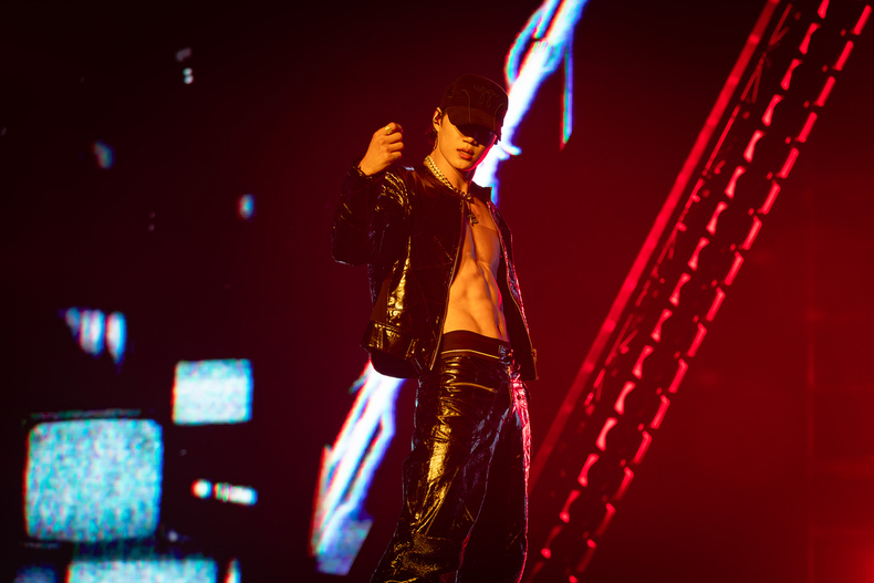 카이 첫 솔로 투어 'KAION' 방콕 콘서트 모습/사진=SM엔터테인먼트