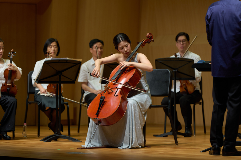 지난 13일부터 16일까지 세종문화회관 체임버홀에서 진행된 ‘2025 S-Classic Week’에서 역대 신한음악상 수상자들이 공연을 진행하는 모습(사진=신한은행)
