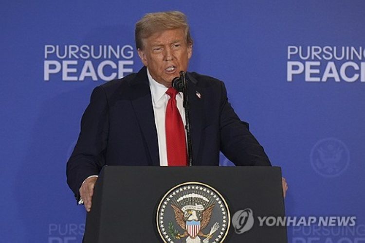 도널드 트럼프 미국 대통령