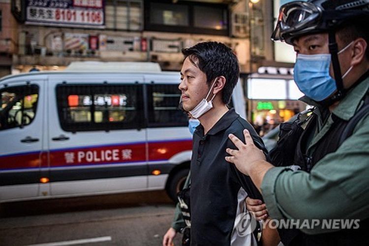 호주에서 망명 허가 받은 홍콩 민주활동가 테드 후이