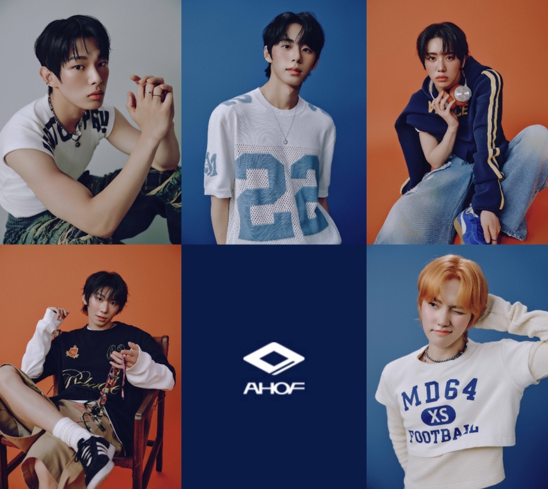 아홉(AHOF)_스티븐, 서정우, 차웅기, 박한, 박주원/사진=F&F엔터테인먼트,