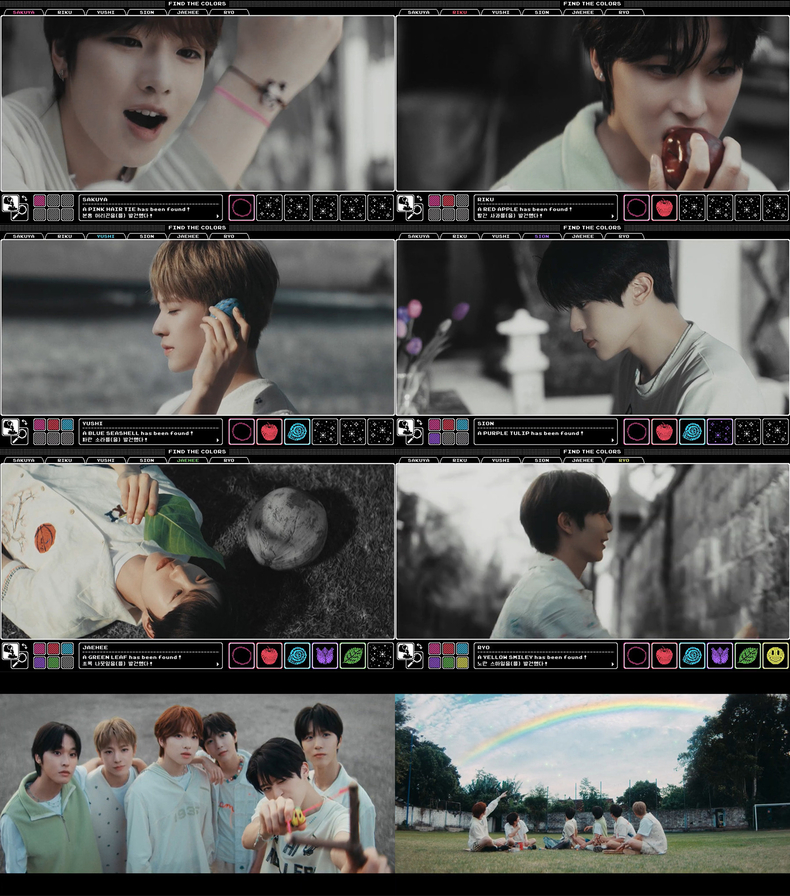 NCT WISH 세 번째 미니앨범 'COLOR' 트레일러 영상 캡처/사진=SM엔터테인먼트
