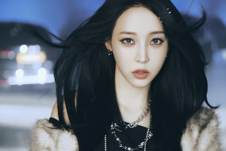 미니 4집 'laundri'로 컴백한 문별/사진=알비더블유