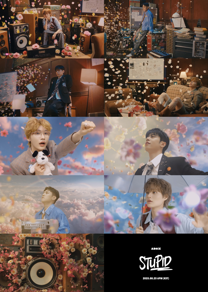 에이비식스, 열 번째 EP 타이틀곡 MV 티저 갈무리/사진=브랜뉴뮤직