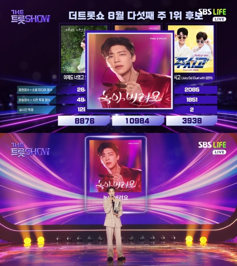 사진=SBS Life ‘더 트롯쇼’ 캡처
