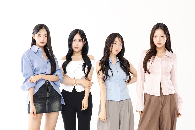 가비엔제이(왼쪽부터 리엘, 루안, 예잔, 나예)/사진=알비더블유, DSP미디어