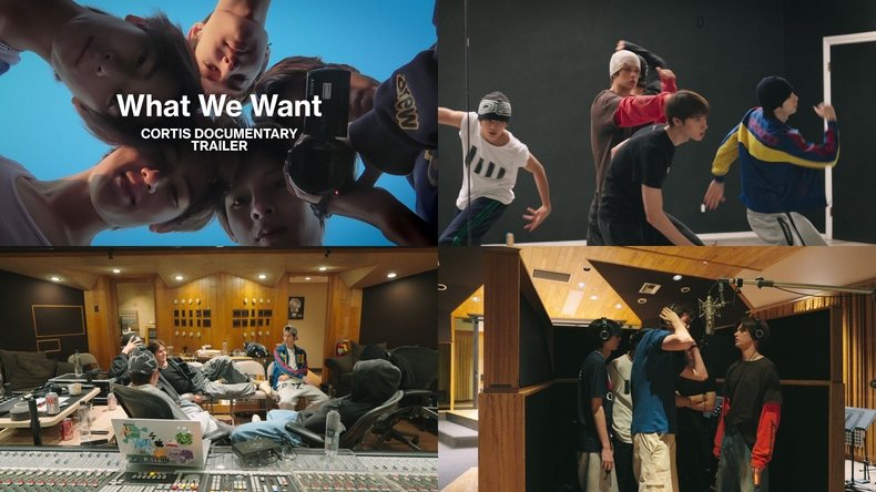 코르티스 다큐멘터리 'What We Want' 트레일러 갈무리/사진=빅히트 뮤직