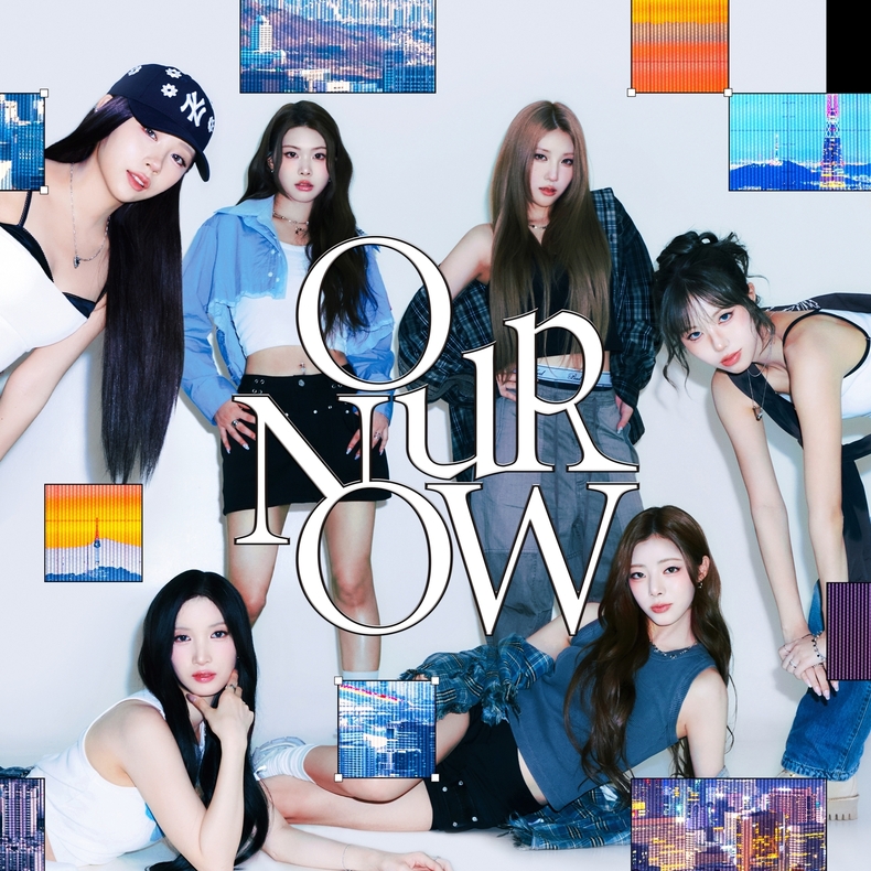 퍼플키스 영어 앨범 'OUR NOW' 커버/사진=알비더블유