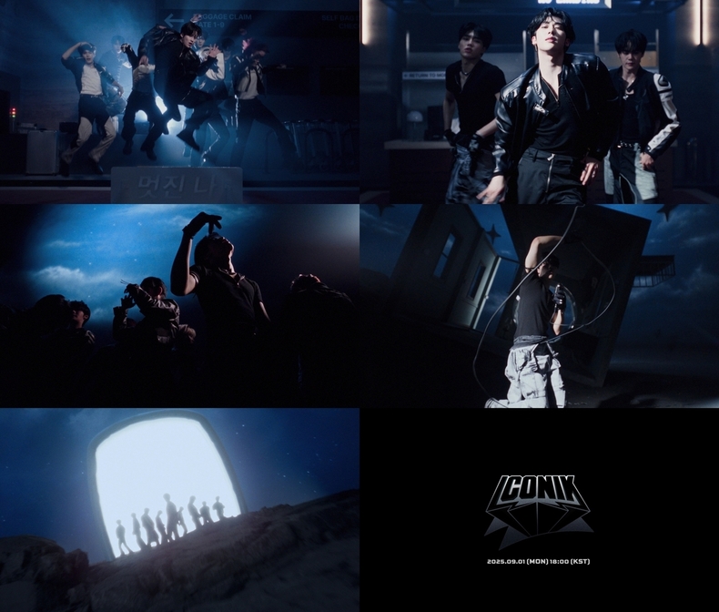 제로베이스원 'ICONIK' MV 티저 갈무리/사진=웨이크원