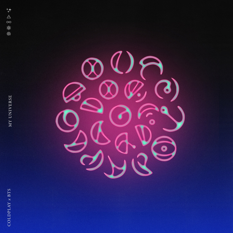 방탄소년단X콜드플레이 'My Universe' 커버 이미지/사진=빅히트 뮤직