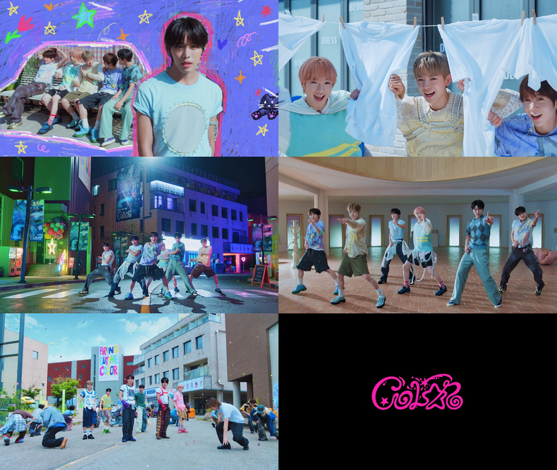 NCT WISH 세 번째 미니앨범 타이틀곡 'COLOR' 뮤직비디오 캡처/사진=SM엔터테인먼트