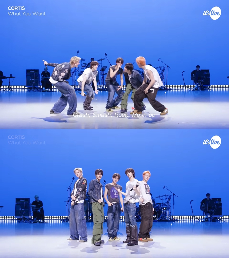 코르티스 '잇츠 라이브' 갈무리/사진=빅히트 뮤직