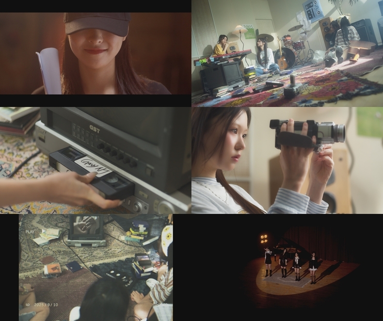 가비엔제이 5기 'Happiness (2025)' MV 티저 갈무리/사진=알비더블유, DSP미디어