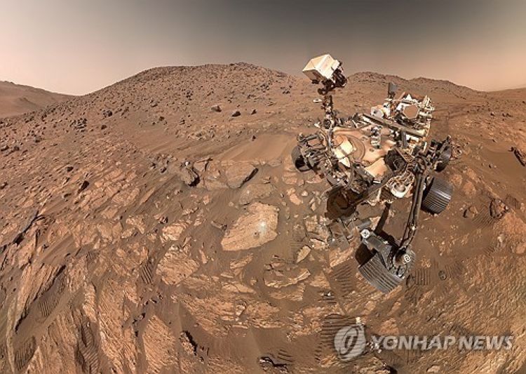NASA 화성 탐사 로버 퍼서비어런스가 찍은 사진