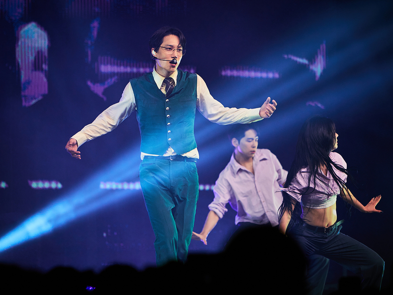 카이 첫 솔로 투어 'KAION' 북미 콘서트 모습/사진=SM엔터테인먼트