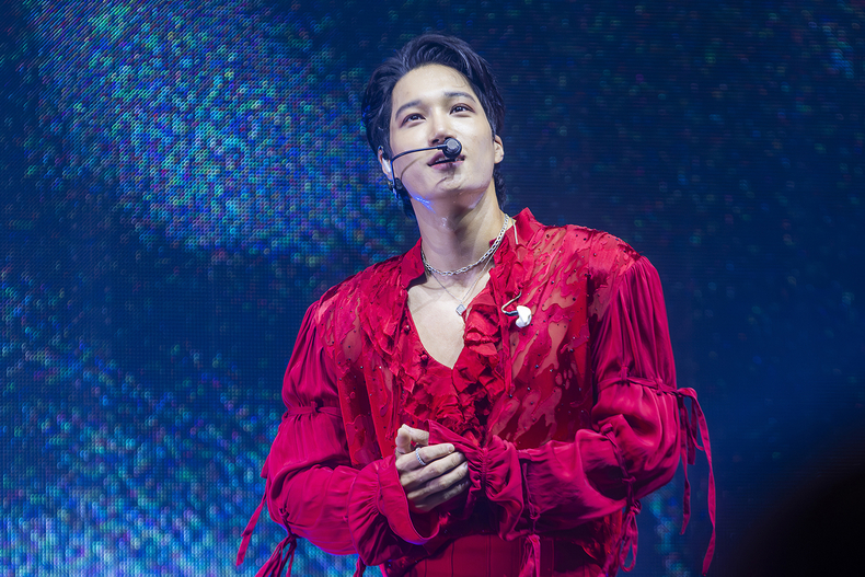 카이 첫 솔로 투어 'KAION' 북미 콘서트 모습/사진=SM엔터테인먼트