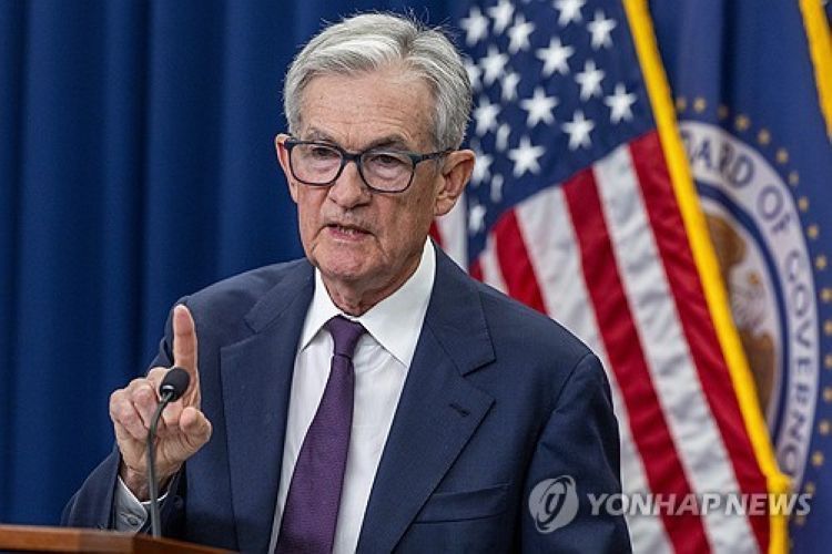금리인하 배경 설명하는 파월 연준의장