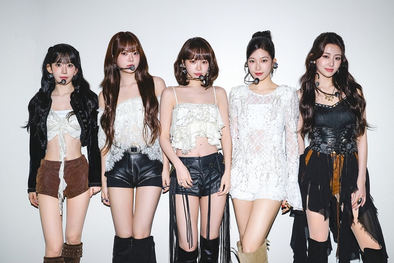 르세라핌 시애틀 공연 현장/사진=쏘스뮤직