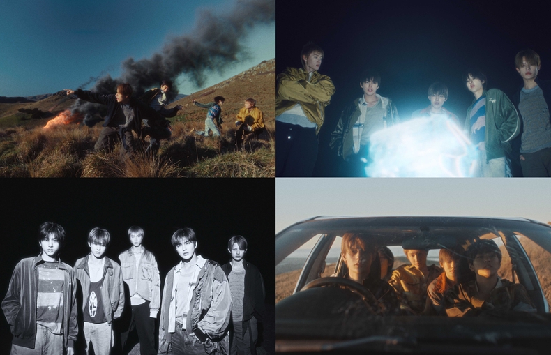 코르티스 'JoyRide' MV 갈무리/사진=빅히트 뮤직