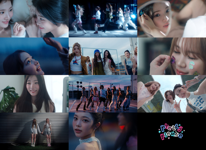 하츠투하츠 첫 미니앨범 수록곡 'Pretty Please' 뮤직비디오 티저 캡처/사진=SM엔터테인먼트