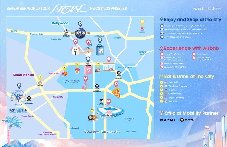 세븐틴, 내달 11~19일 LA 전역서 다채로운 프로그램 진행/사진=플레디스 엔터테인먼트, 하이브