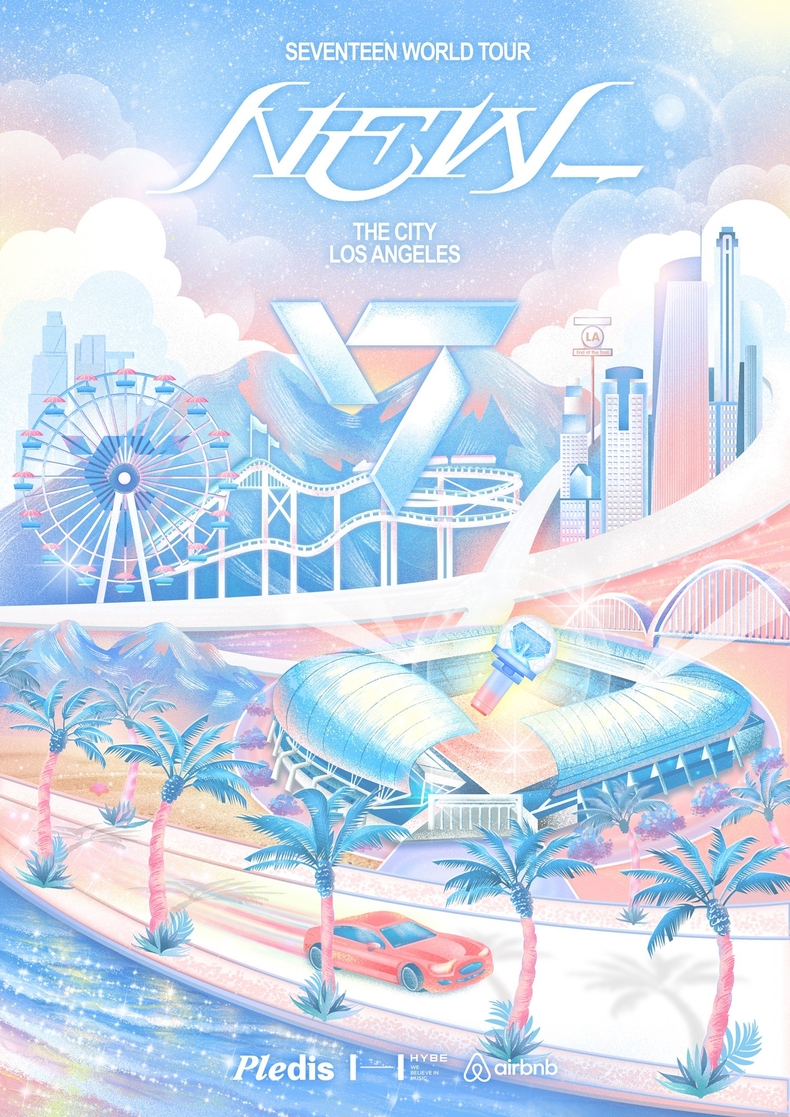 세븐틴, 내달 11~19일 LA 전역서 다채로운 프로그램 진행/사진=플레디스 엔터테인먼트, 하이브